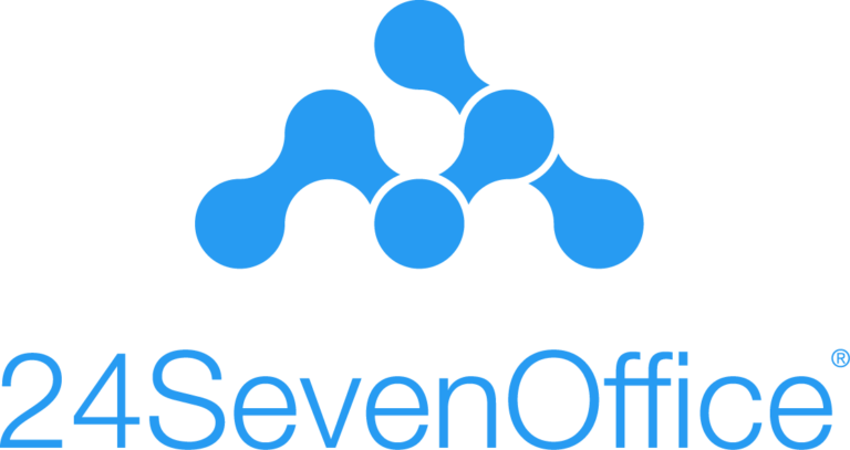 24sevenoffice logo icon over text